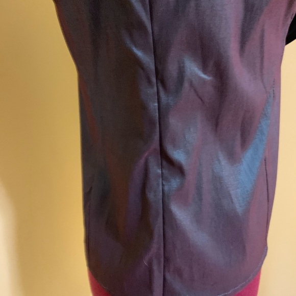 Samuel Dong v neck satin top with fold detail neckline NWT - Picture 5 of 16